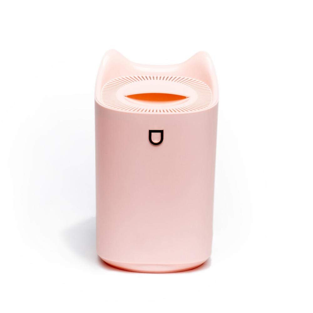 For Bedroom Home Mist Humidifiers For Double Nozzle Humidifier Usb Large Capacity Household Silent Bedroom Humidifier Office Empty Sprayer-Pink