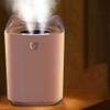 For Bedroom Home Mist Humidifiers For Double Nozzle Humidifier Usb Large Capacity Household Silent Bedroom Humidifier Office Empty Sprayer-Pink view 4