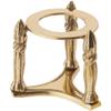 Bard's Brass-toned Egg Stand/Holder, Pillar Leg, 1.25" Diameter, Pack of 6 view 1