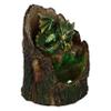 Nemesis Now Arboreal Hatchling Green Dragon in Tree Trunk Light Up Figurine, Red, 10.8cm view 4