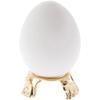 Bard's Gold-toned Egg Stand/Holder, Cats, 0.875" diameter (Fits Hen Sized Eggs), Pack of 12 view 2