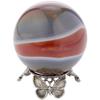 Bard's Pewter Egg Stand/Holder, Butterflies, 0.875" Diameter (Fits Hen Sized Eggs), Pack of 12 view 4