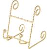 Bard's Twisted Gold-toned Wire Easel, 4.5" H x 3.5" W x 4.25" D, Pack of 12 view 1