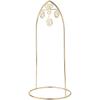 Bard's Arched Gold-toned Ornament stand, Medium Scroll, 13" H x 6" W x 6" D, Pack of 12 view 1