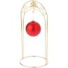 Bard's Arched Gold-Toned Ornament Stand, Large Angel, 12.25" H x 6" W x 6" D, Pack of 12 view 2