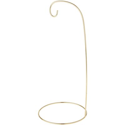 Bard's Gold-Toned Ornament Stand, 12" H x 5.25" W x 5.25" D, Pack of 12
