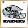 Trends International NFL Las Vegas Raiders - Drip Helmet 20 Wall Poster, 14.725" x 22.375", Gold Framed Version view 1