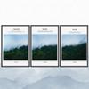 SIGNWIN 3 Piece Framed Canvas Wall Art Forest Canvas Prints Home Artwork Decoration for Living Room,Bedroom - 16"x24"x3 Panels view 2