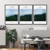 SIGNWIN 3 Piece Framed Canvas Wall Art Forest Canvas Prints Home Artwork Decoration for Living Room,Bedroom - 16"x24"x3 Panels view 3