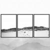 SIGNWIN 3 Piece Framed Canvas Wall Art Landscape Canvas Prints Home Artwork Decoration for Living Room,Bedroom - 16"x24"x3 Panels view 2