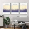 SIGNWIN 3 Piece Framed Canvas Wall Art Forest in The Mist Canvas Prints Home Artwork Decoration for Living Room,Bedroom - 16"x24"x3 Panels view 3