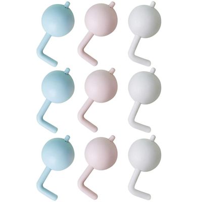 9pcs Child Safety Cabinet Locks for Doors and Toilets ABS