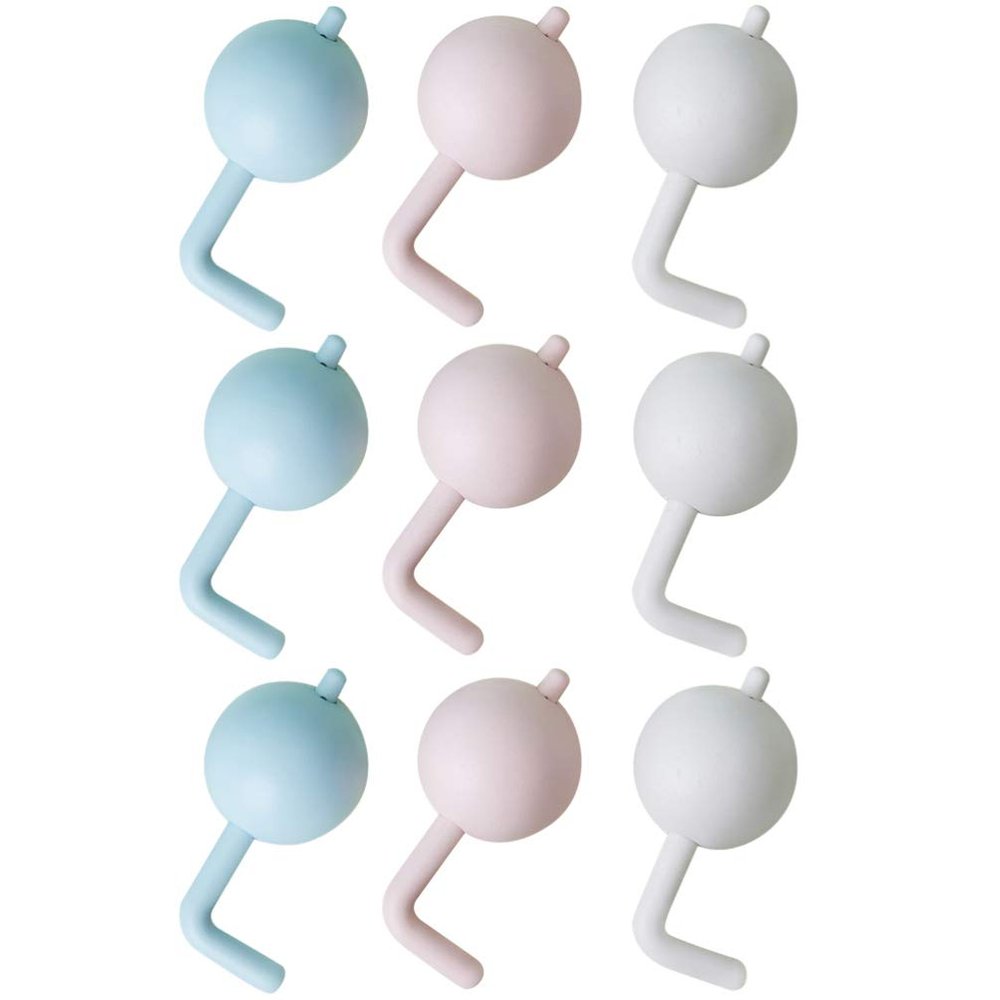 9pcs Child Safety Cabinet Locks for Doors and Toilets ABS