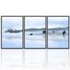 SIGNWIN 3 Piece Framed Canvas Wall Art Beautiful Landscape Canvas Prints Home Artwork Decoration for Living Room,Bedroom - 16"x24"x3 Panels view 1