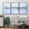 SIGNWIN 3 Piece Framed Canvas Wall Art Beautiful Landscape Canvas Prints Home Artwork Decoration for Living Room,Bedroom - 16"x24"x3 Panels view 3