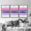 SIGNWIN 3 Piece Framed Canvas Wall Art Beautiful Landscape Canvas Prints Home Artwork Decoration for Living Room,Bedroom - 16"x24"x3 Panels view 4