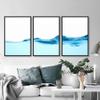SIGNWIN 3 Piece Framed Canvas Wall Art Mountain with Fog Canvas Prints Home Artwork Decoration for Living Room,Bedroom - 16"x24"x3 Panels view 4