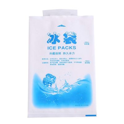 Reusable Leakproof Lunch Box Ice Packs 10pcs Gel Cooling Packs for Insulated Lunch Bags Food Grade Freezer Refridgerant with 200ml Capacity for Meal Prep Containers