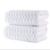 BAGNO MILANO Turkish Cotton Bath Towels, Bath Sheet Towels Soft Plush Jacquard Luxury Towels (White, 2 pcs Bath Towel Set) view 1