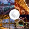 Hicarer Magnet Clip Christmas Light Clips for C9 Holiday Lighting Sockets Outdoor Hang Hooks for Xmas Gutter Shingle Lights,White100 Pieces view 4