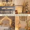 suddus String Lights Indoor Plug in 200 LED Christmas Lights Warm White view 3
