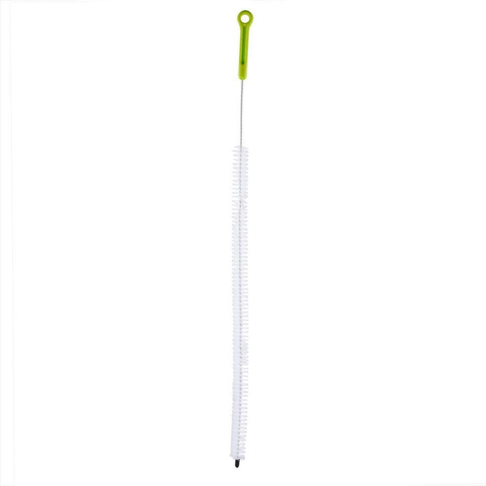 03 71cm/28In Drain Cleaner Tool, Drain Overflow Cleaner, Kitchen Sewer Brush Flexible and Thin Brush Sewer Tool for Bathroom Use Sewer Dredge(Green)