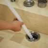 03 71cm/28In Drain Cleaner Tool, Drain Overflow Cleaner, Kitchen Sewer Brush Flexible and Thin Brush Sewer Tool for Bathroom Use Sewer Dredge(Green) view 2