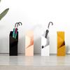 Umbrella Racks Hua Metal Umbrella Stand, Modern Home Entrance Hotel Lobby Geometric Creative Umbrella Bucket, Waterproof and Rustproof, Large Capacity, 25x25x60cm, Gold view 2