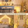 suddus String Lights Indoor Plug in 100 LED Christmas Lights Warm White view 4