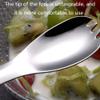 YUMEIGE Spoon Creative Cartoon-shaped Stainless Steel Spoon, Spoon and fork Design, one Thing Dual Purpose, Smooth Lines and Round Spoon Head (Color : Spoon, Size : 4 pack) view 4
