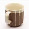 (Ichikyu) Mino Ware Mug Whale Gray Made in Japan view 2