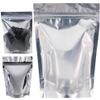 100PCS Stand Up Aluminum Foil Bags, Smell Proof, Reclosable Airtight Food Pouches with Zip Lock, Sealable Treat Bags for Snacks, Beans, Coffee, Dry Fruit view 1