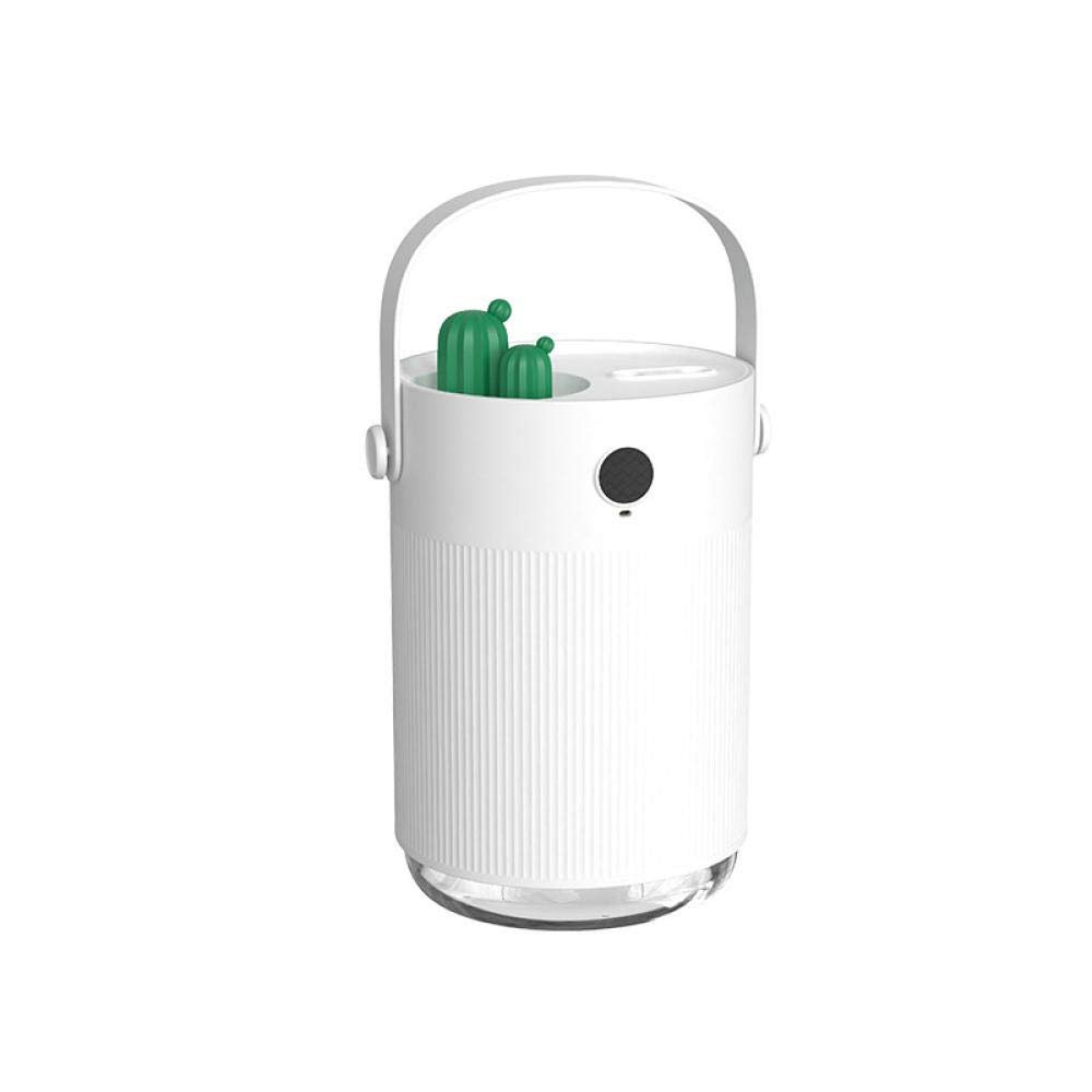 For Bedroom Home Mist Humidifiers For Car Home Bedroom Humidifier Large Capacity Double Jet Usb Air Ultrasonic Humidifier-White