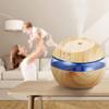 For Bedroom Home Mist Humidifiers For Usb Mini Air Humidifier Home Car Office Purifier Aroma Diffuser-Light Wood Grain view 2