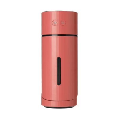 For Bedroom Home Mist Humidifiers For Up And Down Adjustable Humidifier Car Home Colorful Lights Silent Fine Mist Usb Humidifier-Red