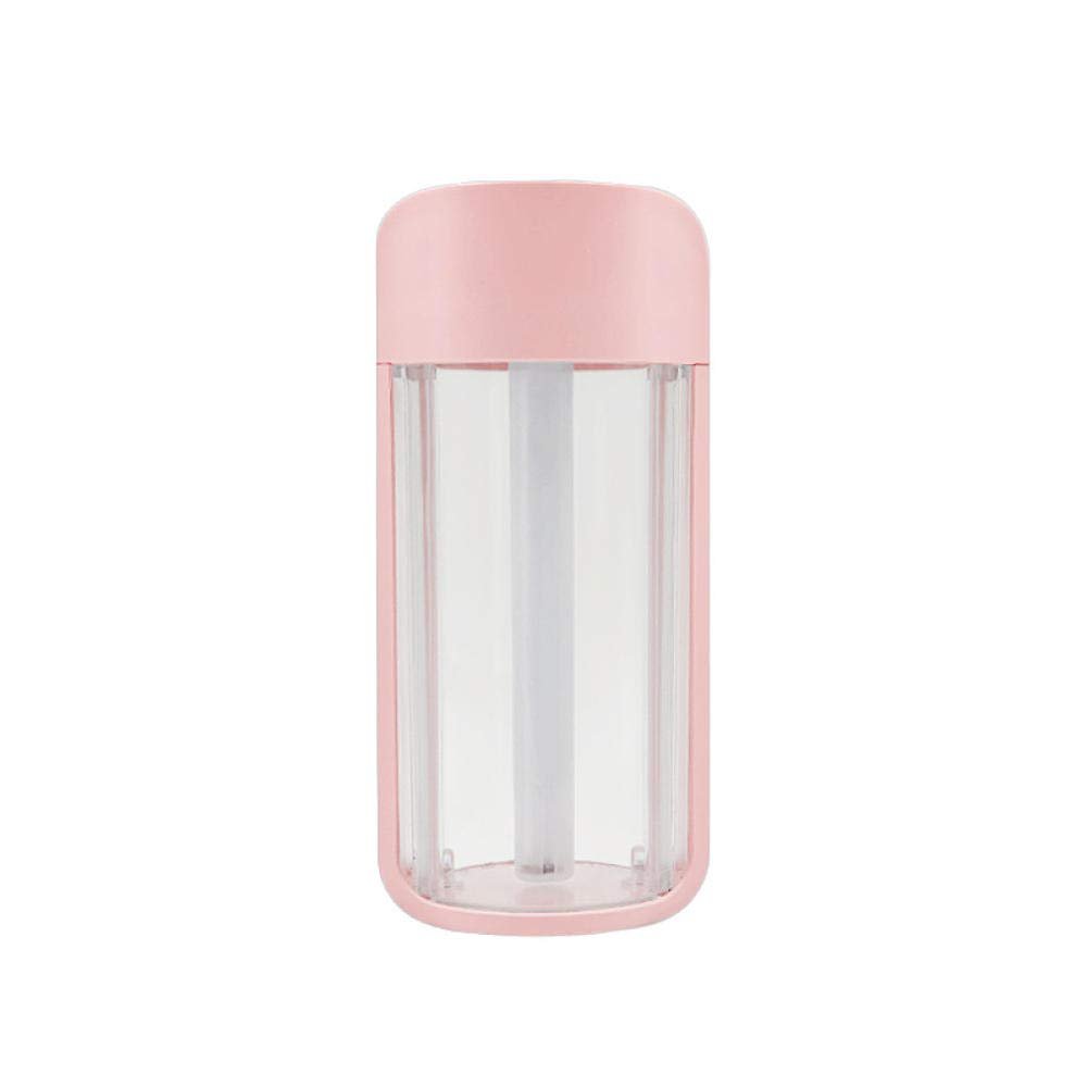 For Bedroom Home Mist Humidifiers For Water Cup Humidifier Mini Home Desktop Air Humidifier Usb Car Office Purifying Humidifier-Pink