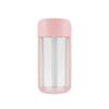 For Bedroom Home Mist Humidifiers For Water Cup Humidifier Mini Home Desktop Air Humidifier Usb Car Office Purifying Humidifier-Pink view 1