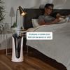 Homedics Ultrasonic Humidifier  Large Deluxe Air Humidifiers for Bedroom, Plants, Office  Cool and Warm Mist Humidifiers, Essential Oil Pads and Built-In Timer, 5 Mist Settings, White and Black view 3
