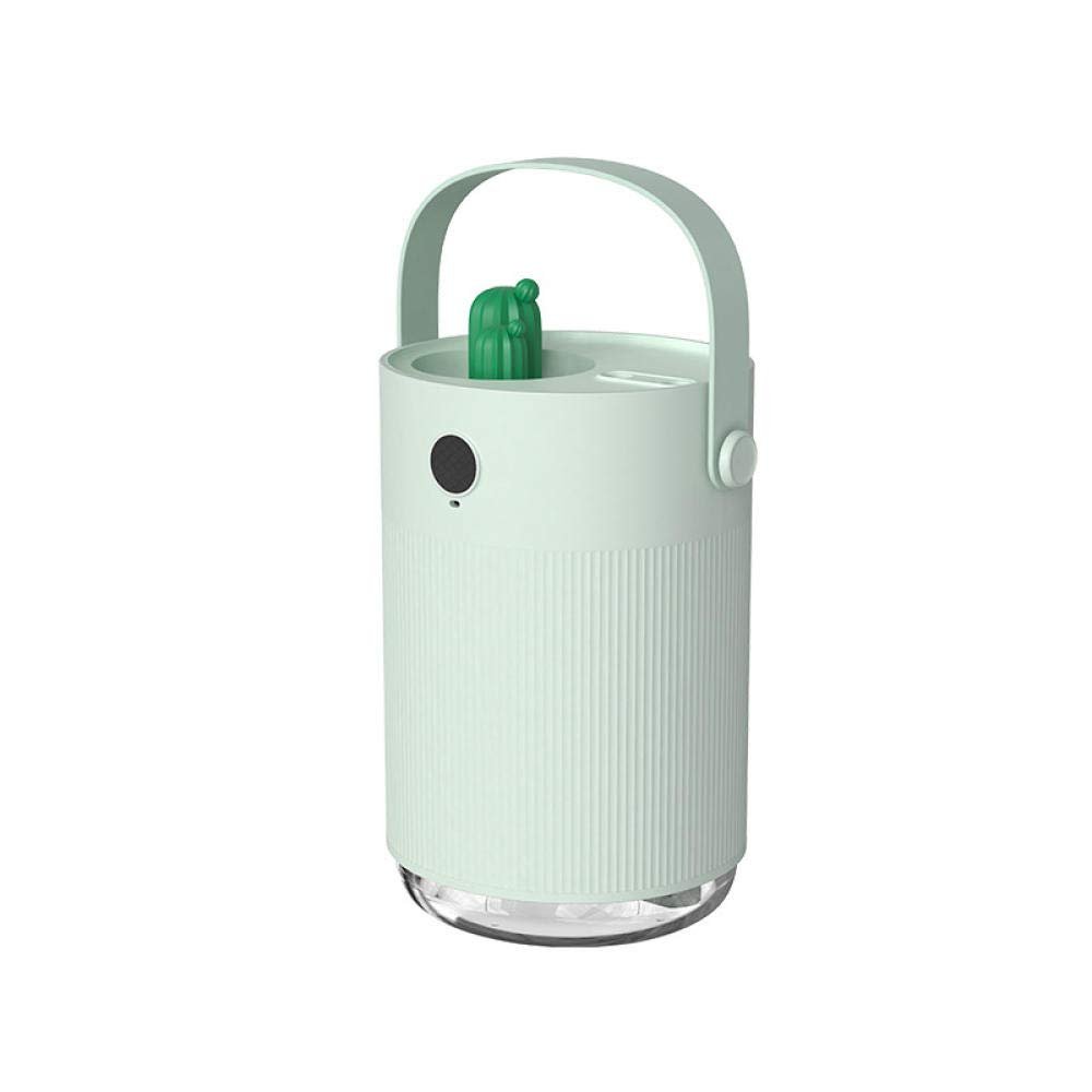 For Bedroom Home Mist Humidifiers For Car Home Bedroom Humidifier Large Capacity Double Jet Usb Air Ultrasonic Humidifier-Green