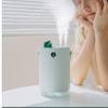 For Bedroom Home Mist Humidifiers For Car Home Bedroom Humidifier Large Capacity Double Jet Usb Air Ultrasonic Humidifier-Green view 2