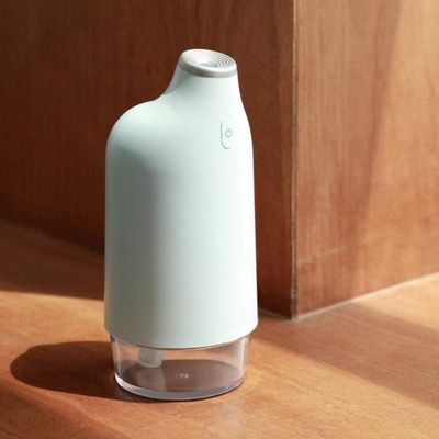 For Bedroom Home Mist Humidifiers For Humidifier Usb Mini Humidifier Desktop Car Home Night Light Atomizer Purifying Water Humidifier-Blue