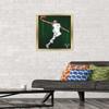 Trends International NBA Milwaukee Bucks - Giannis Antetokounmpo 19 Wall Poster, 14.725" x 22.375", Gold Framed Version view 2