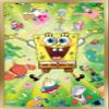 Trends International Nickelodeon Spongebob - Burst Wall Poster, 14.725" x 22.375", Gold Framed Version view 1