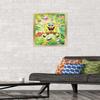 Trends International Nickelodeon Spongebob - Burst Wall Poster, 14.725" x 22.375", Gold Framed Version view 2