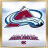 Trends International NHL Colorado Avalanche - Logo 17 Wall Poster, 22.375" x 34", Gold Framed Version view 1