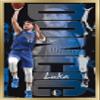 Trends International NBA Dallas Mavericks - Luka Doncic 19 Wall Poster, 14.725" x 22.375", Gold Framed Version view 1