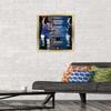 Trends International NBA Dallas Mavericks - Luka Doncic 19 Wall Poster, 14.725" x 22.375", Gold Framed Version view 2