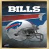 Trends International NFL Buffalo Bills - Helmet 16 Wall Poster, 14.725" x 22.375", Gold Framed Version view 1