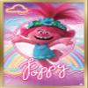 Trends International DreamWorks Trolls 2 - Poppy Wall Poster, 14.725" x 22.375", Gold Framed Version view 1