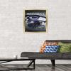 Trends International NFL Seattle Seahawks - Helmet 16 Wall Poster, 14.725" x 22.375", Gold Framed Version view 2